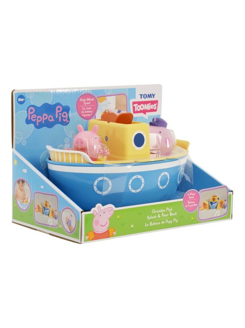 Jouet de bain - bateau de papy pig Multicolore - Kiabi