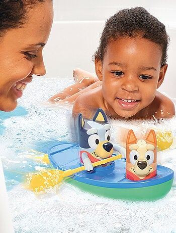 Jouet de bain - canoë de bluey