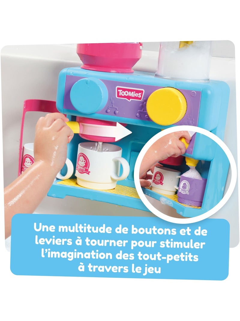 Jouet de bain - ma machine à café de bain dès 18 mois Multicolore - Kiabi