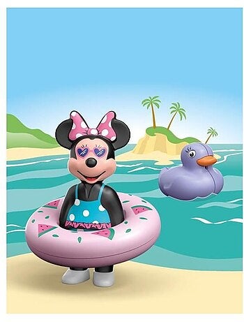 Jouet de bain - Minnie avec bouée flottante - PLAYMOBIL Disney