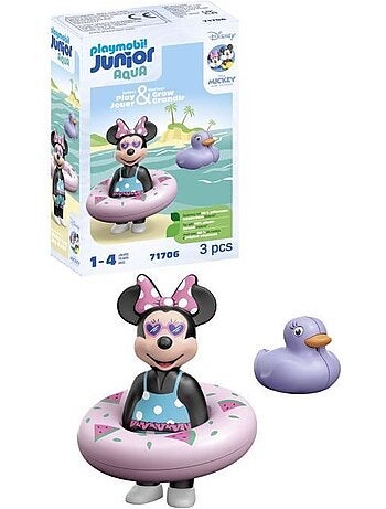Jouet de bain - Minnie avec bouée flottante - PLAYMOBIL Disney