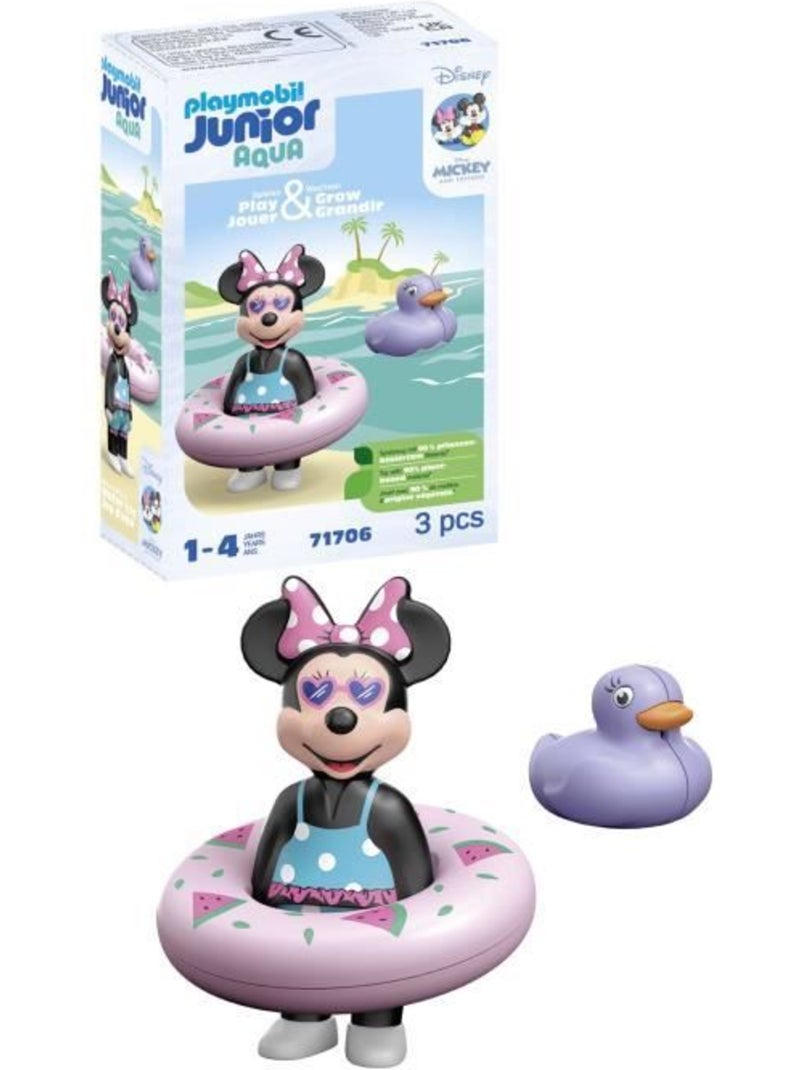 Jouet de bain - Minnie avec bouée flottante - PLAYMOBIL Disney N/A - Kiabi