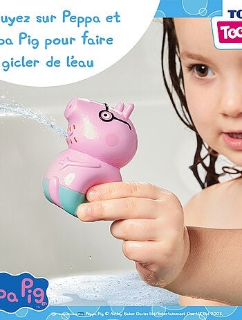 Jouet de bain - mon pédalo à tirer peppa pig