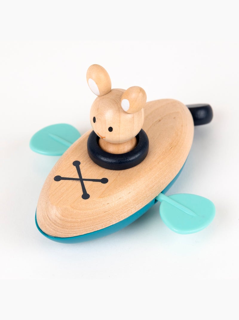 Jouet de bain canoë Bleu - Kiabi