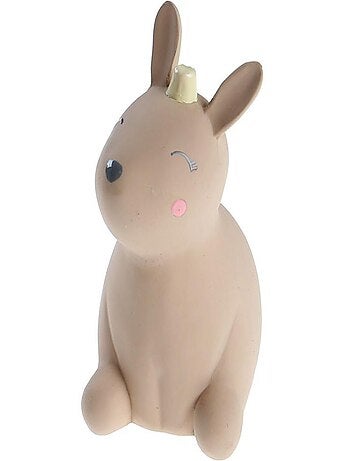 Jouet de bain lapin avec hochet en caoutchouc naturel, - Kiabi