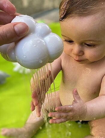 Jouet de bain Nuage de pluie blanc