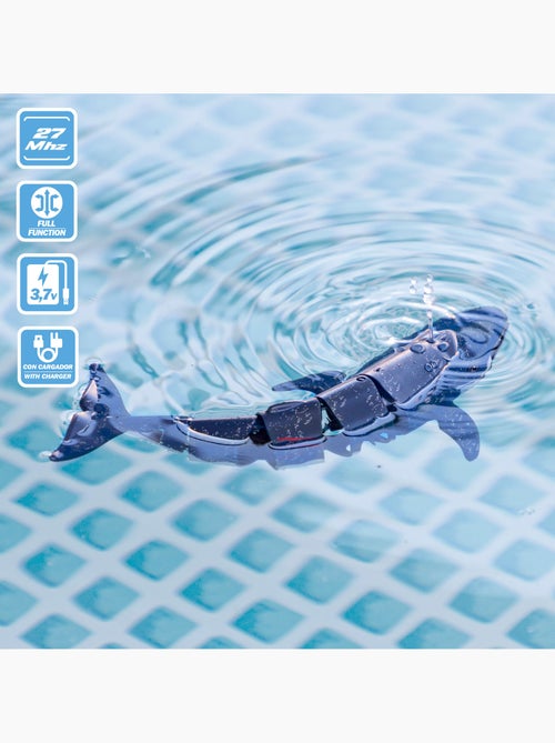 Jouet de baleine télécommandée 20 cm racing boat - Kiabi
