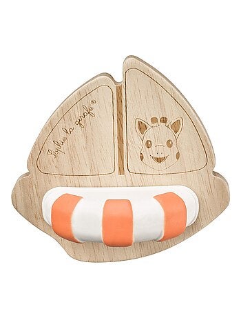 Jouet de dentition bateau Rubber & Wood - Kiabi