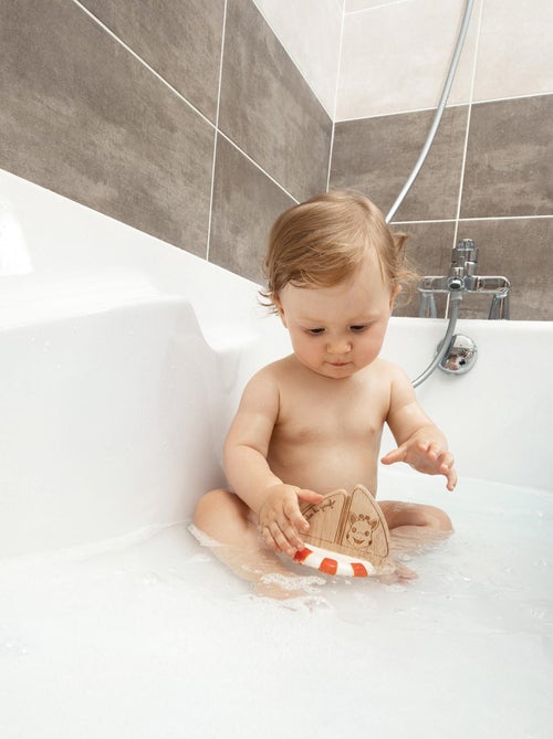 Jouet de dentition bateau Rubber & Wood - Kiabi
