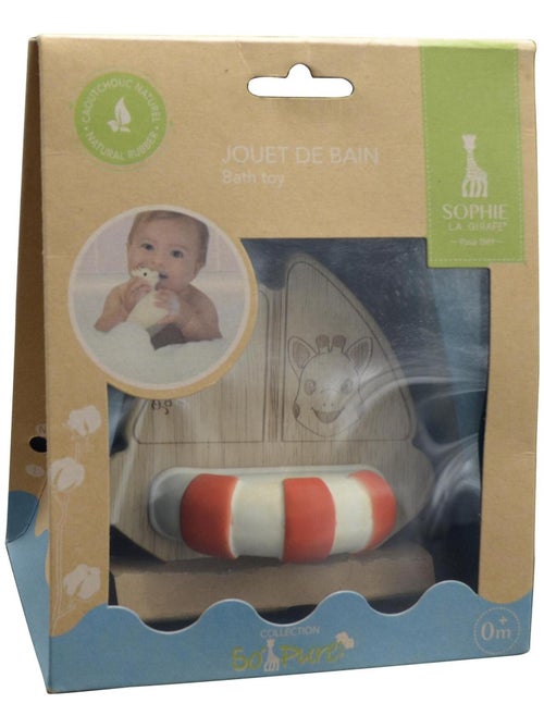 Jouet de dentition bateau Rubber & Wood - Kiabi