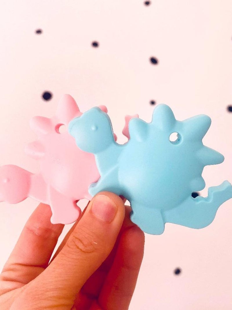 Jouet de Dentition Dinosaure Bleu - Kiabi