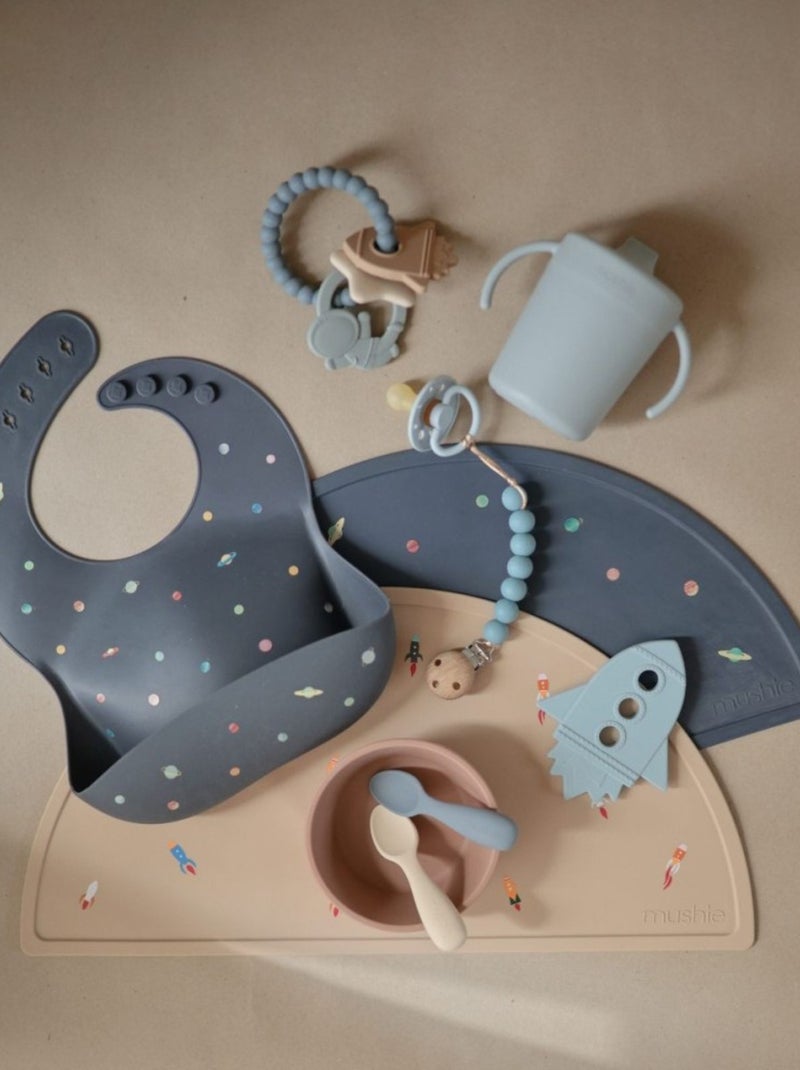 Jouet de dentition Space en silicone Bleu - Kiabi