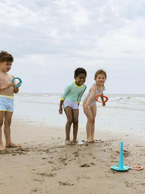 Jouet De Plage Multifonctions Triplet Bleu Vintage - Kiabi