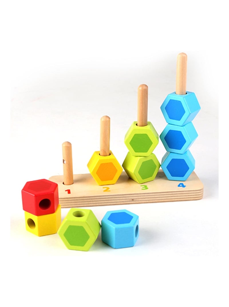 Jouet de premier age - perles à compter Multicolore - Kiabi