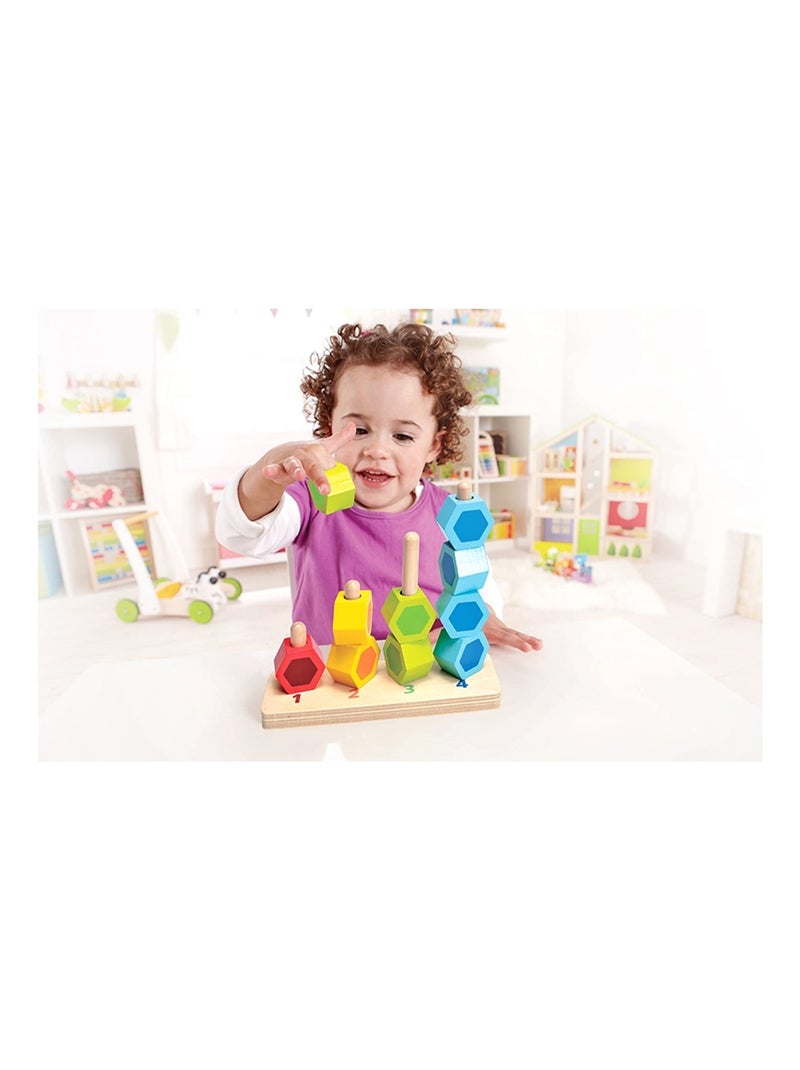 Jouet de premier age - perles à compter Multicolore - Kiabi