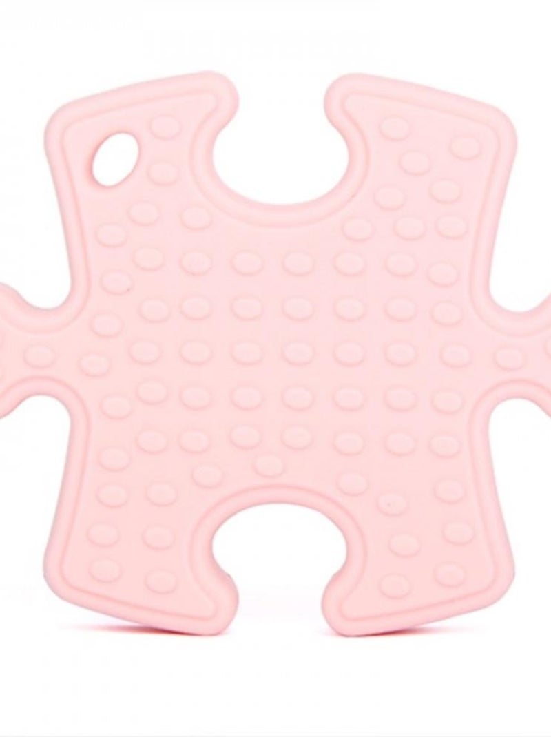 Jouet Dentition & Educatif Puzzle Rose - Kiabi