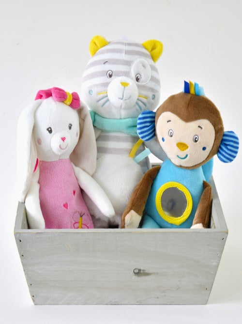 JOUET D'EVEIL LAPIN ROSE - Kiabi