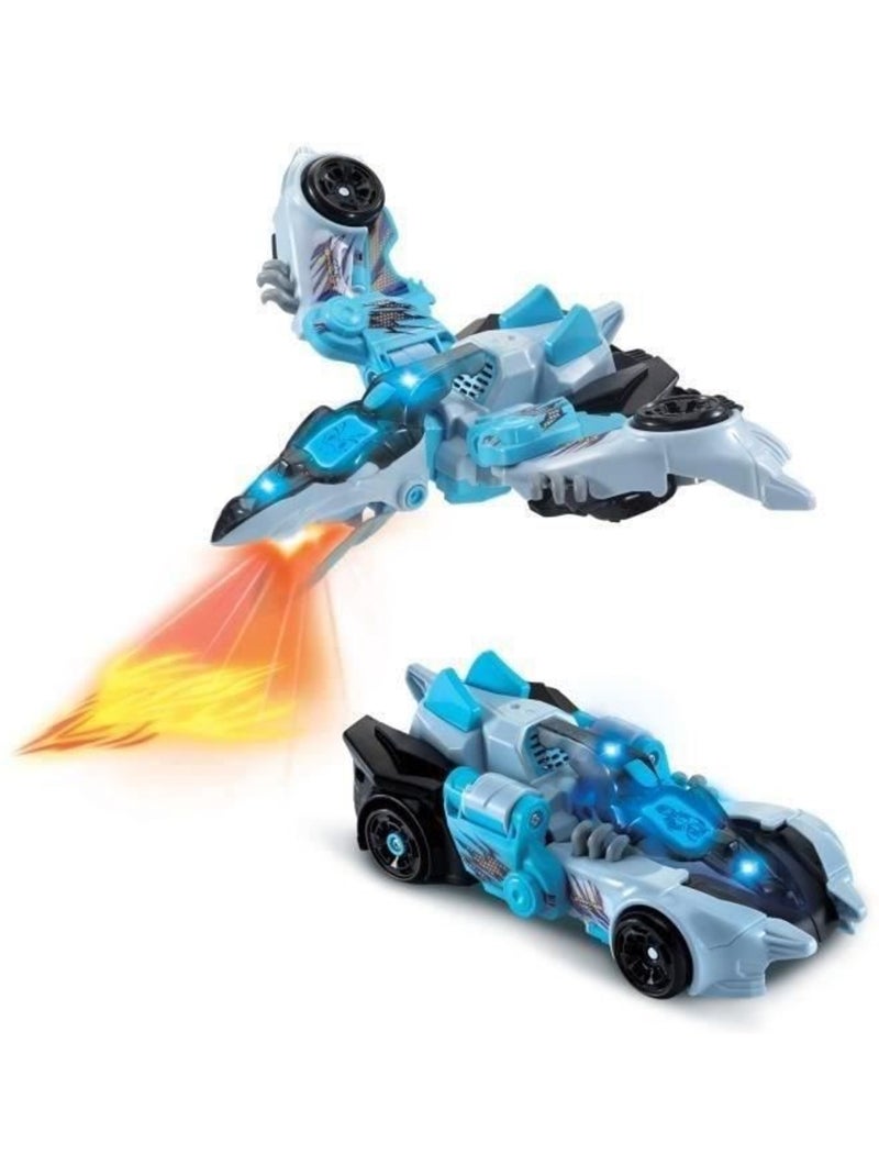 Jouet dinosaure transformable en voiture avec LED et écran LCD - VTECH Noir - Kiabi