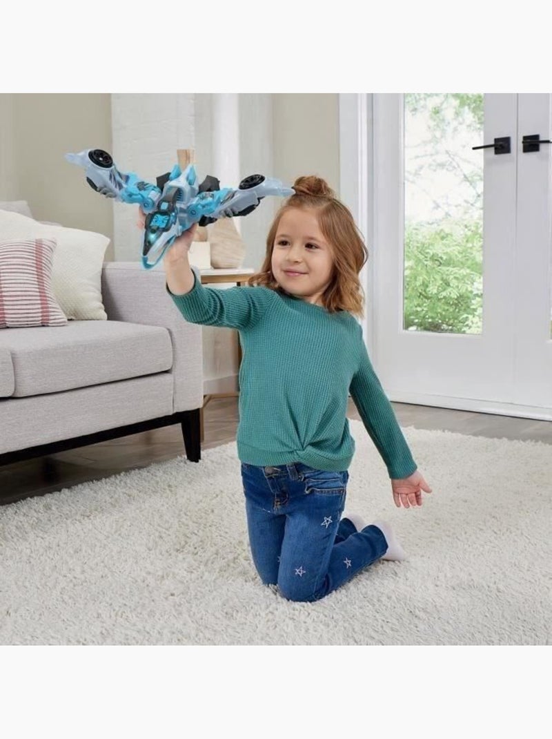 Jouet dinosaure transformable en voiture avec LED et écran LCD - VTECH Noir - Kiabi
