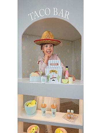 Jouet en Bois - Dinette - Set Tacos JaBaDaBaDo