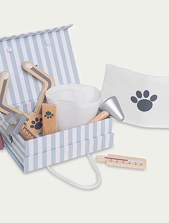 Jouet en bois - Mallette Vétérinaire JaBaDaBaDo