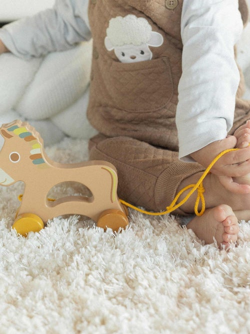 Jouet En Bois Bébé à Tirer - Kiabi