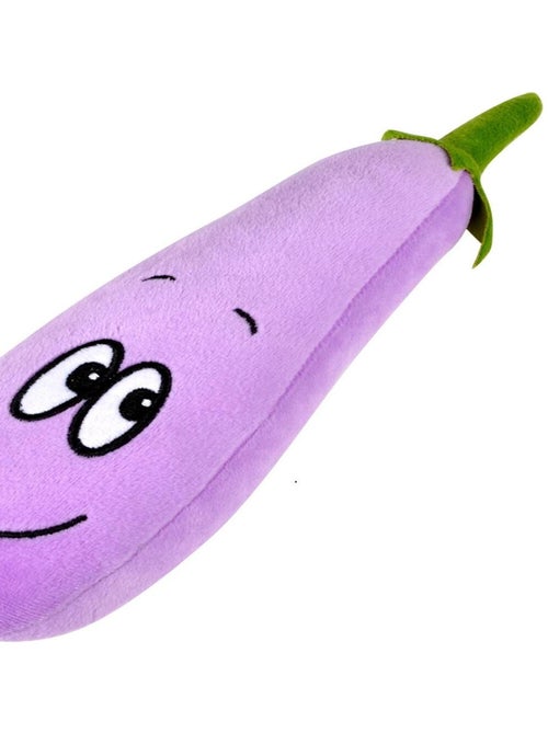 Jouet en peluche aubergine pour chien - Kiabi