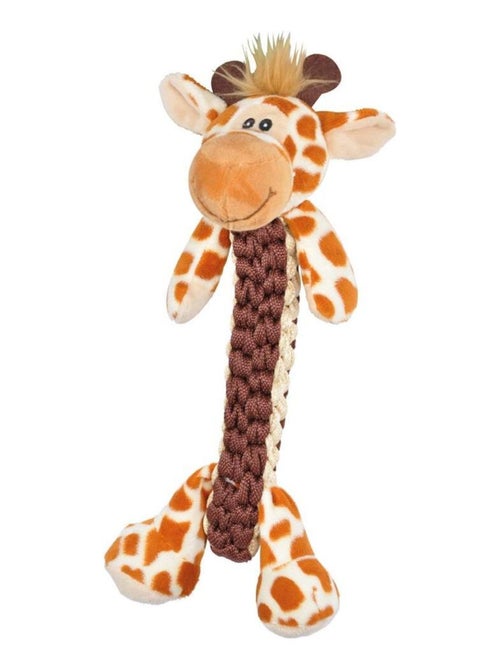 Jouet en peluche girafe feroce pour chien - Kiabi