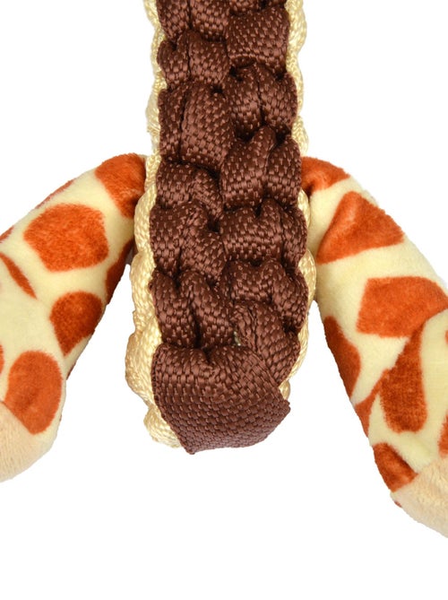 Jouet en peluche girafe feroce pour chien - Kiabi