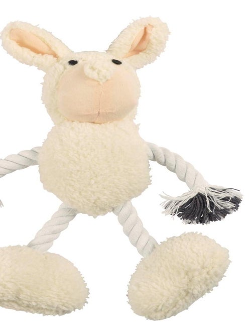 Jouet en peluche lapin pour chien - Kiabi