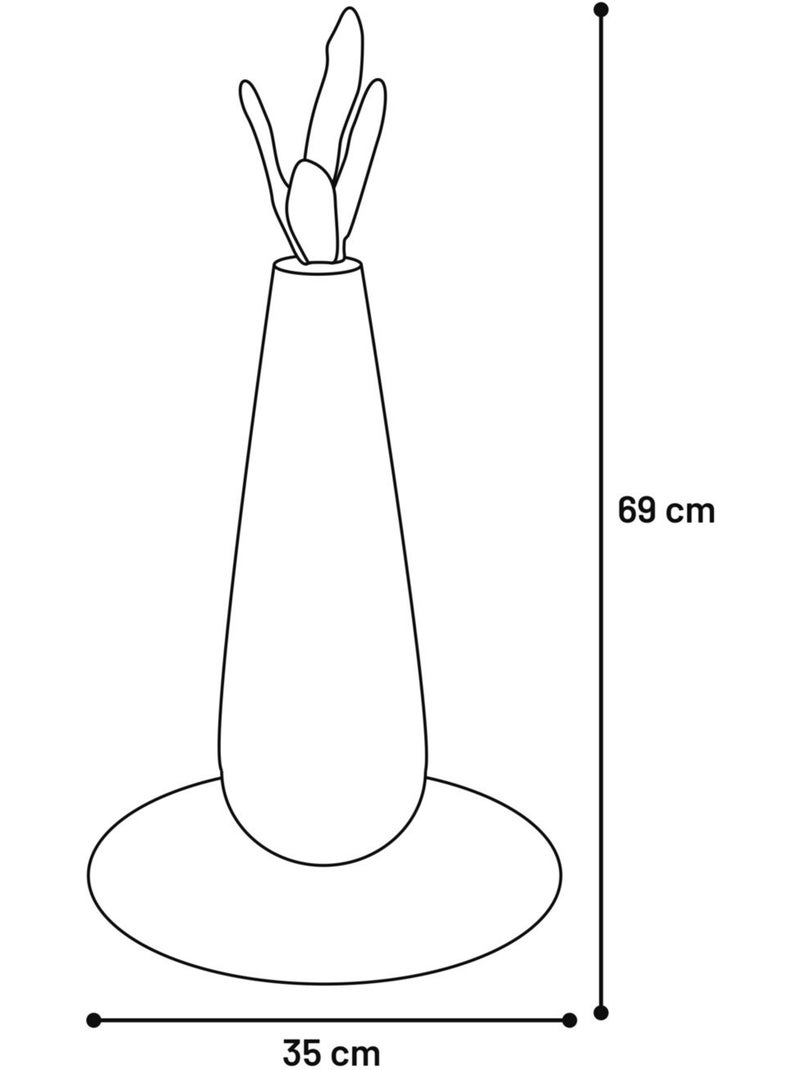 Jouet griffoir Wuttel carotte Arbre a griffer pour chat 69cm Marron - Kiabi