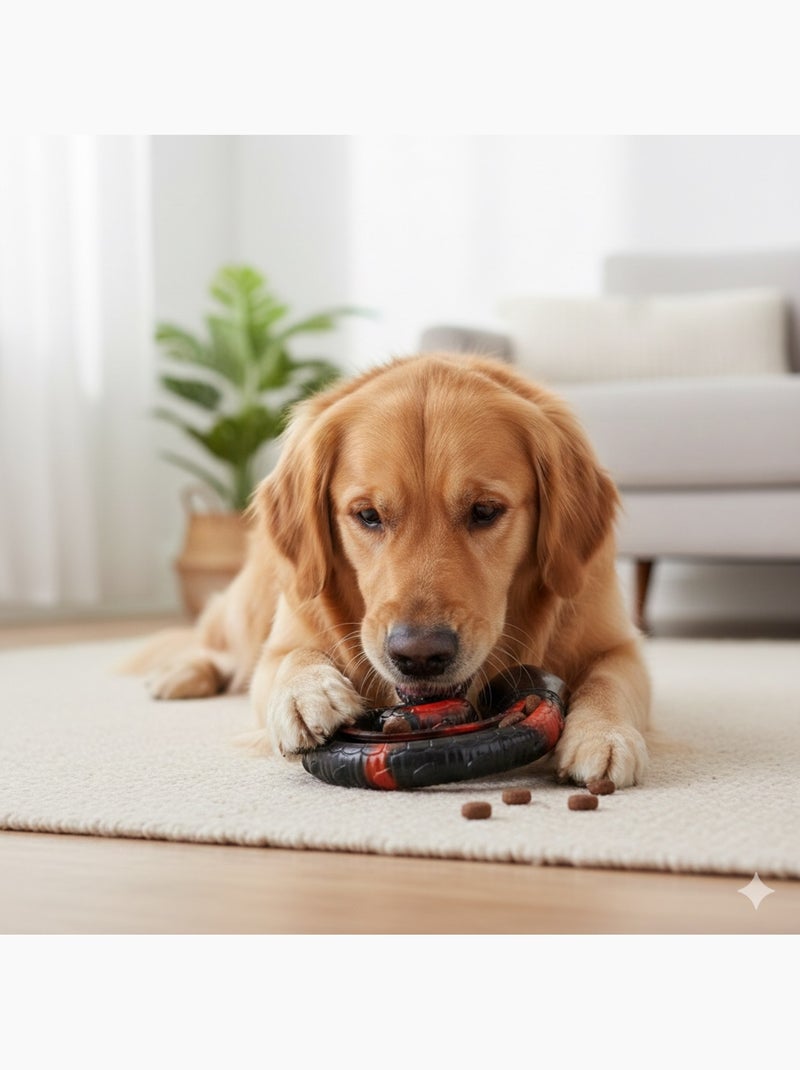 Jouet interactif pour chien a remplir Sneaky Noir - Kiabi