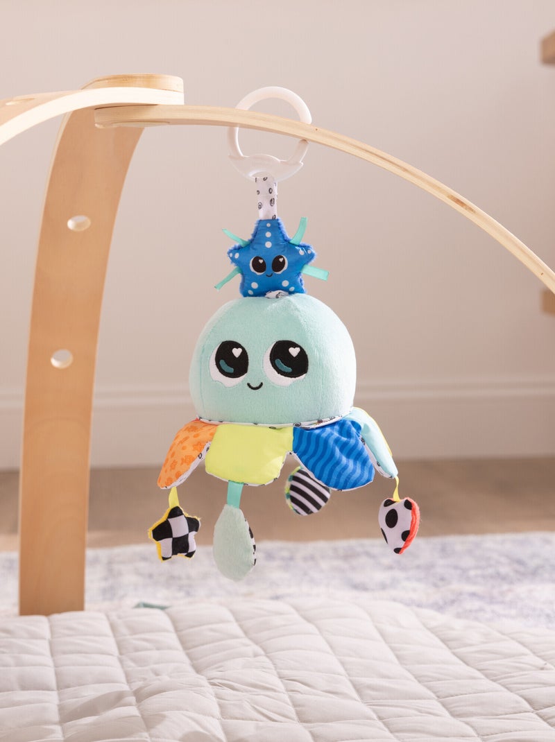 Jouet musical pour poussette Sam La Pieuvre Bleu - Kiabi