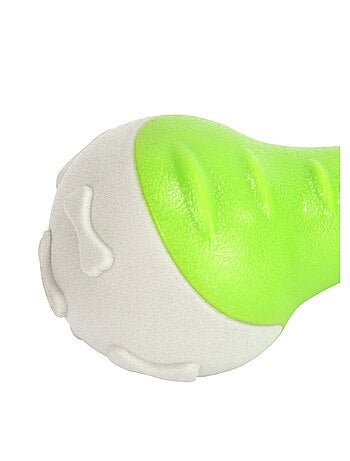 Jouet os bicolore pour chien