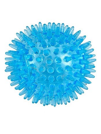 Jouet peluche lapin avec balle pour chien