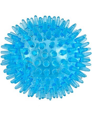 Jouet peluche lapin avec balle pour chien