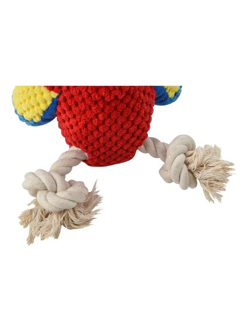 Jouet peluche Mateo le perroquet corde pour chien - Kiabi