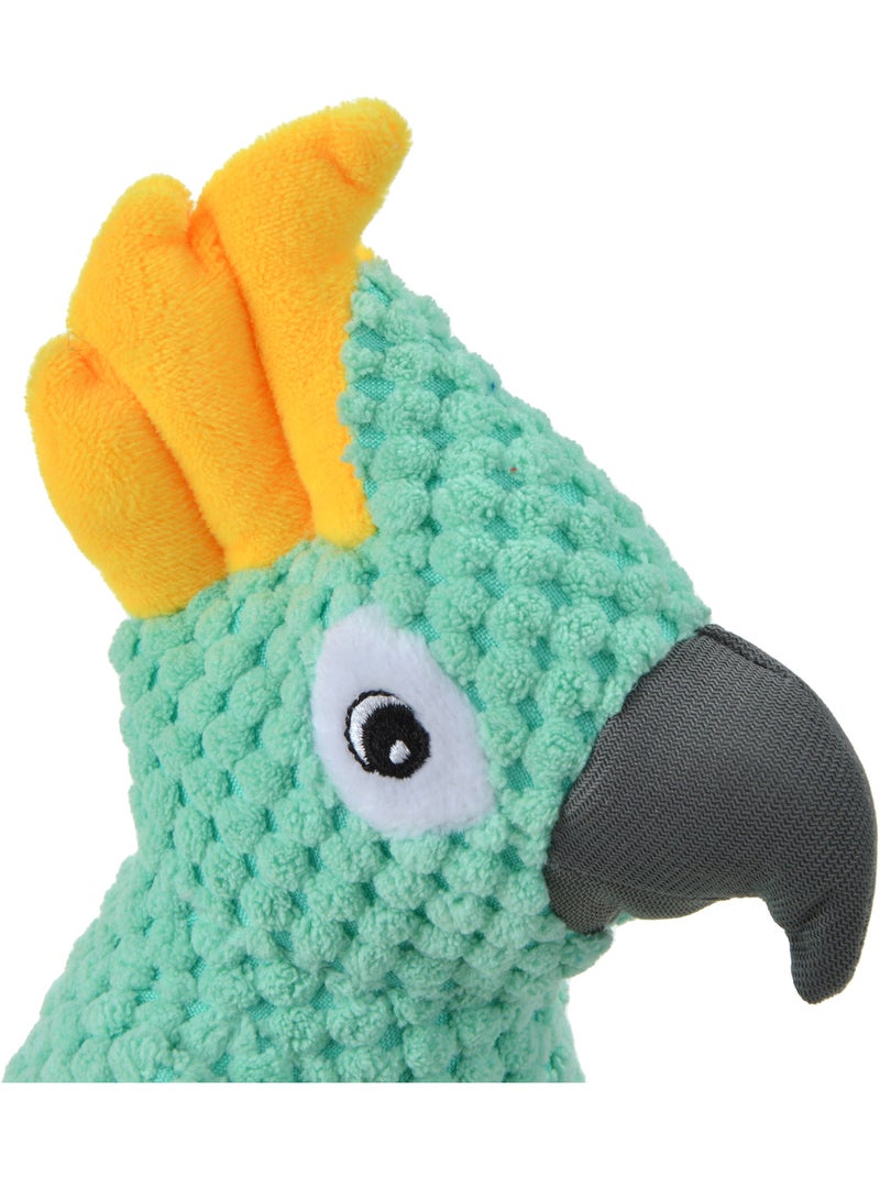 Jouet peluche Pablo le perroquet corde pour chien Vert - Kiabi