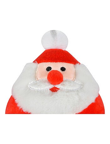 Jouet peluche Pere Noel et corde pour chien