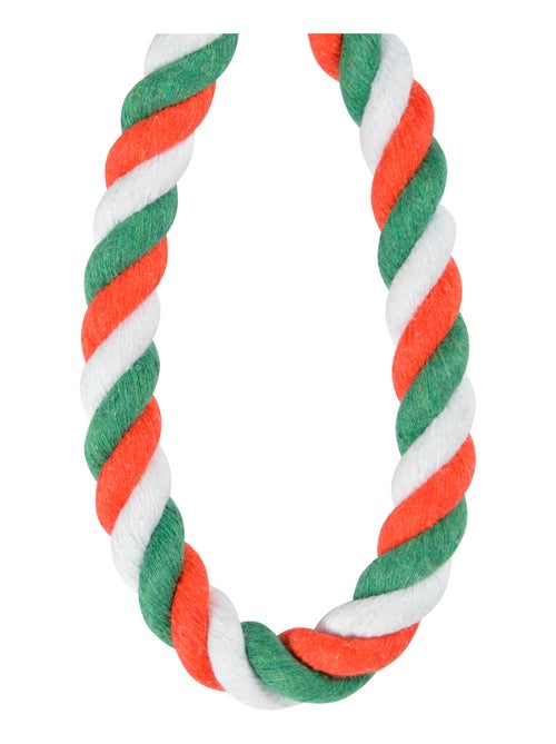 Jouet peluche Pere Noel et corde pour chien - Kiabi