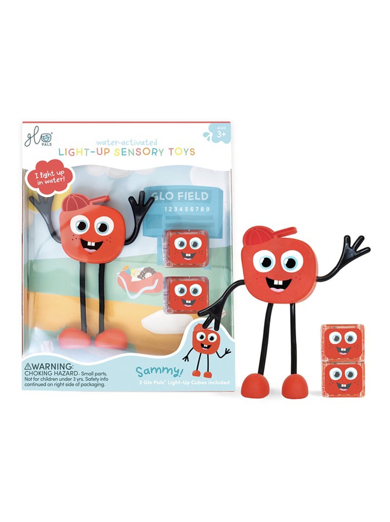 Jouet personnage sensoriel lumineux  Glo Pals Rouge - Kiabi