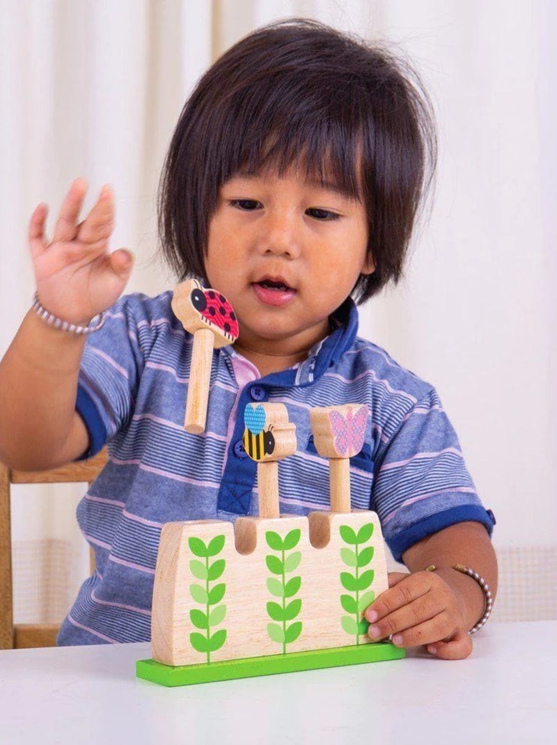 Jouet pop-up Jardin Beige - Kiabi