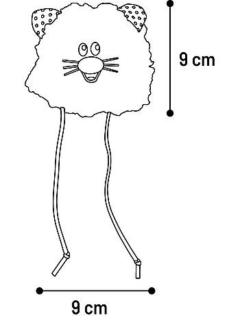 Jouet pour chat gripi peluche douce pour jeu et câlins rose