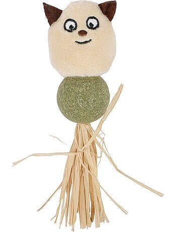 Jouet pour chat katti avec balle de cataire