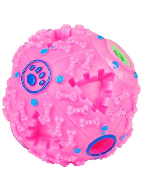 Jouet pour chien - Balle à trous - Kiabi