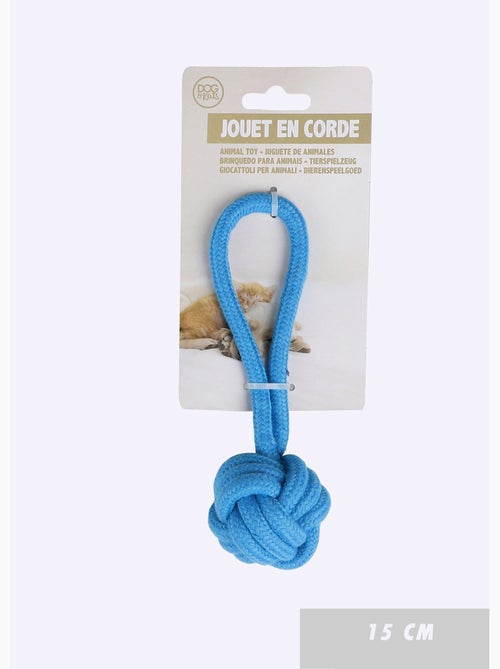 Jouet pour chien double n¿ud en corde - AFIBEL - Kiabi