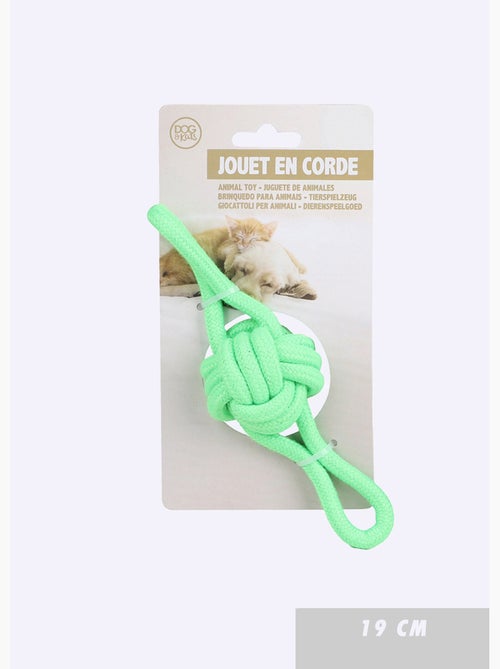 Jouet pour chien double n¿ud en corde - Kiabi