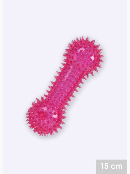 Jouet pour chien forme os à picots - Kiabi