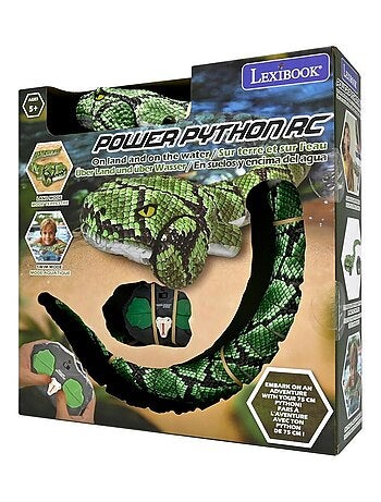Jouet serpent amphibie télécommandé sans fil