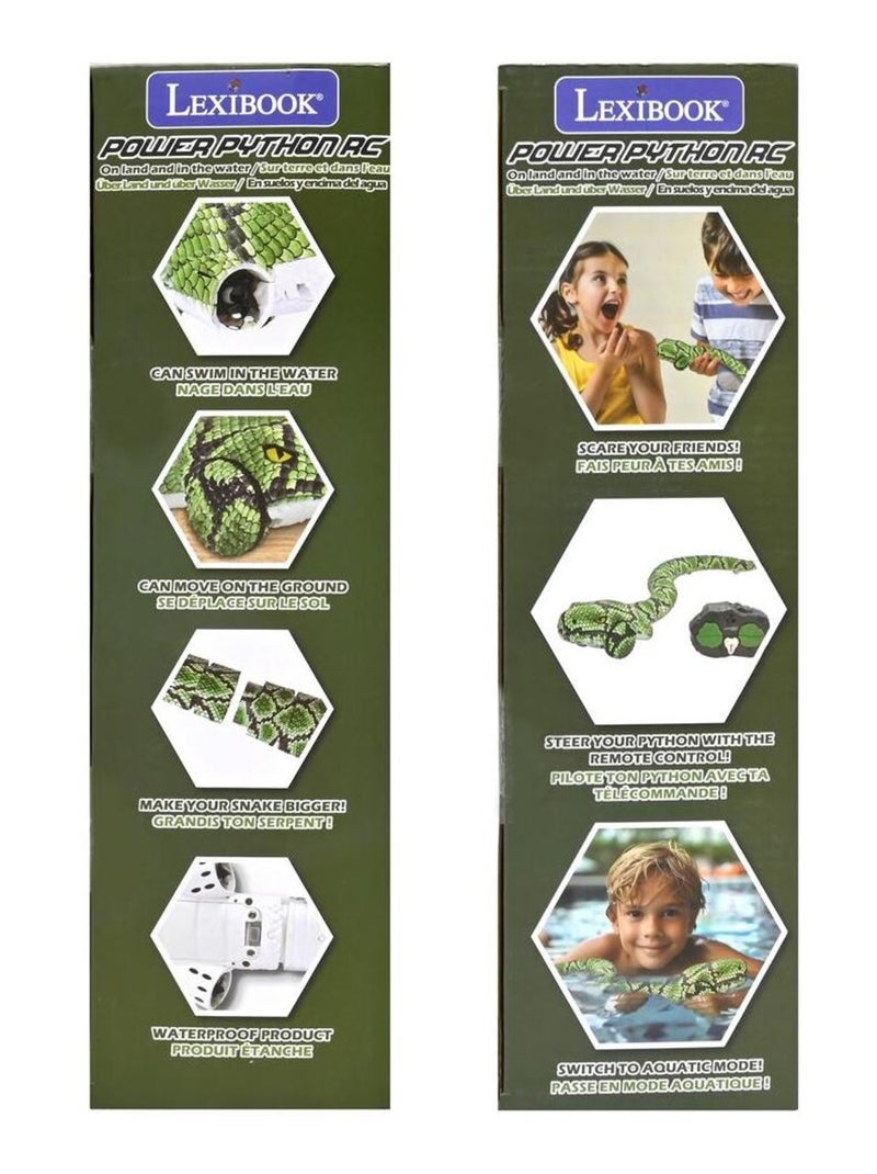 Jouet serpent amphibie télécommandé sans fil Vert - Kiabi